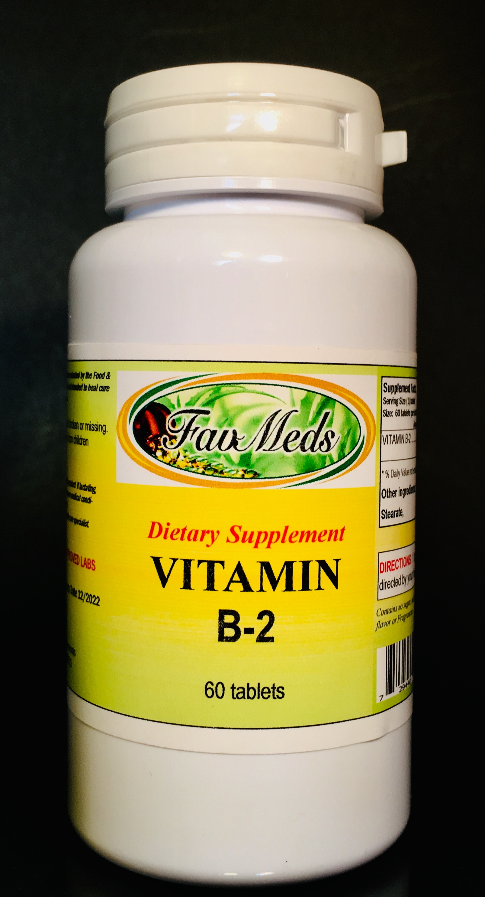 Vitamin B2 - 60 Tabs
